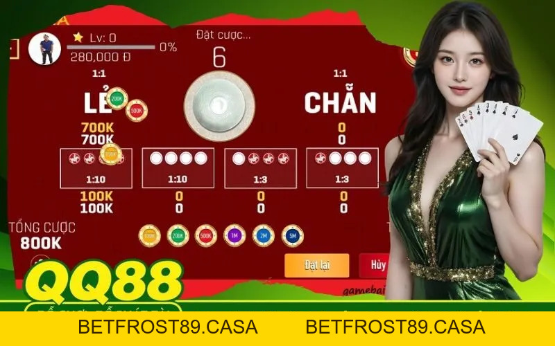 Xóc Đĩa Trực Tuyến QQ88 Cách Nhận Biết Cầu Chẵn Lẻ Đang Đi - BETFROST89